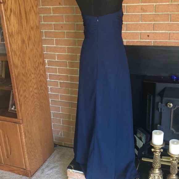 💙JJ’s HOUSE💙CHIFFON FLOOR LENGTH EMPIRE DRESS💙 - Picture 7 of 9